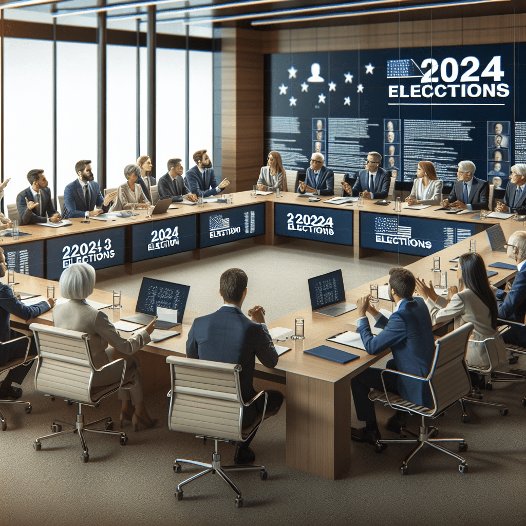 Una imagen de IA para las noticias: Expertos de CSUF analizan elecciones 2024