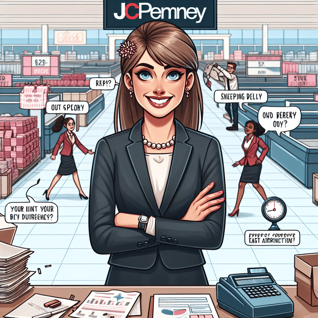 Una imagen de IA para las noticias: Jill Soltau liderará JCPenney