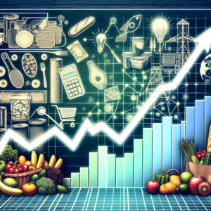 Una imagen de IA para las noticias: Repunta inflación por alimentos